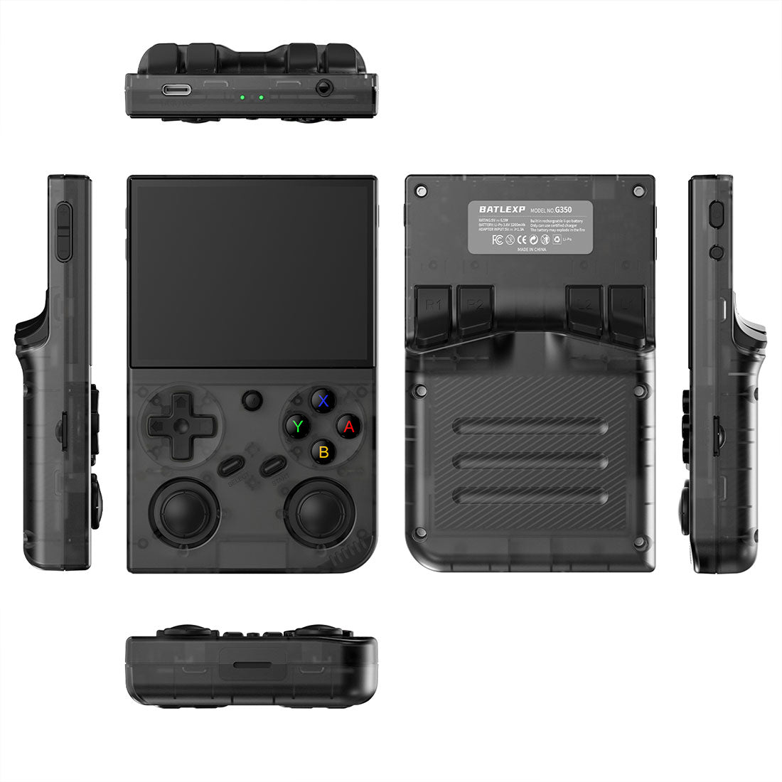 G350 3.5-Inch Vertical Retro Handheld Gaming Console - Mechdiy