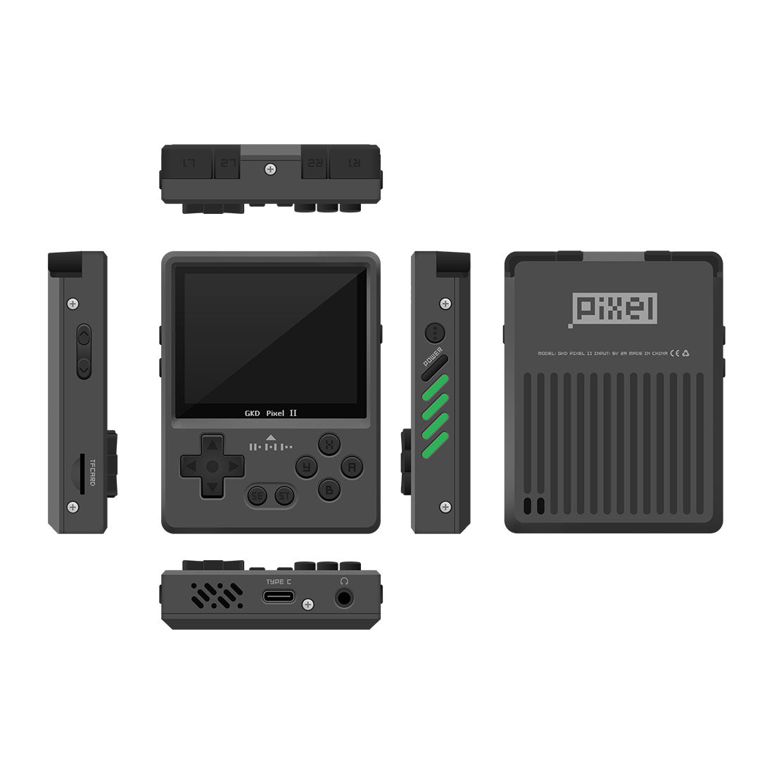 2025 GKD PIXEL 2 Metal Portable Handheld Game Console (Pre-sale)