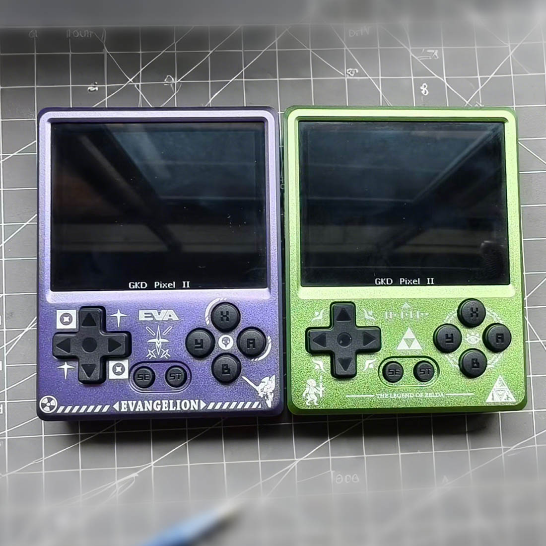 2025 GKD PIXEL 2 Metal Portable Handheld Game Console - Mechdiy