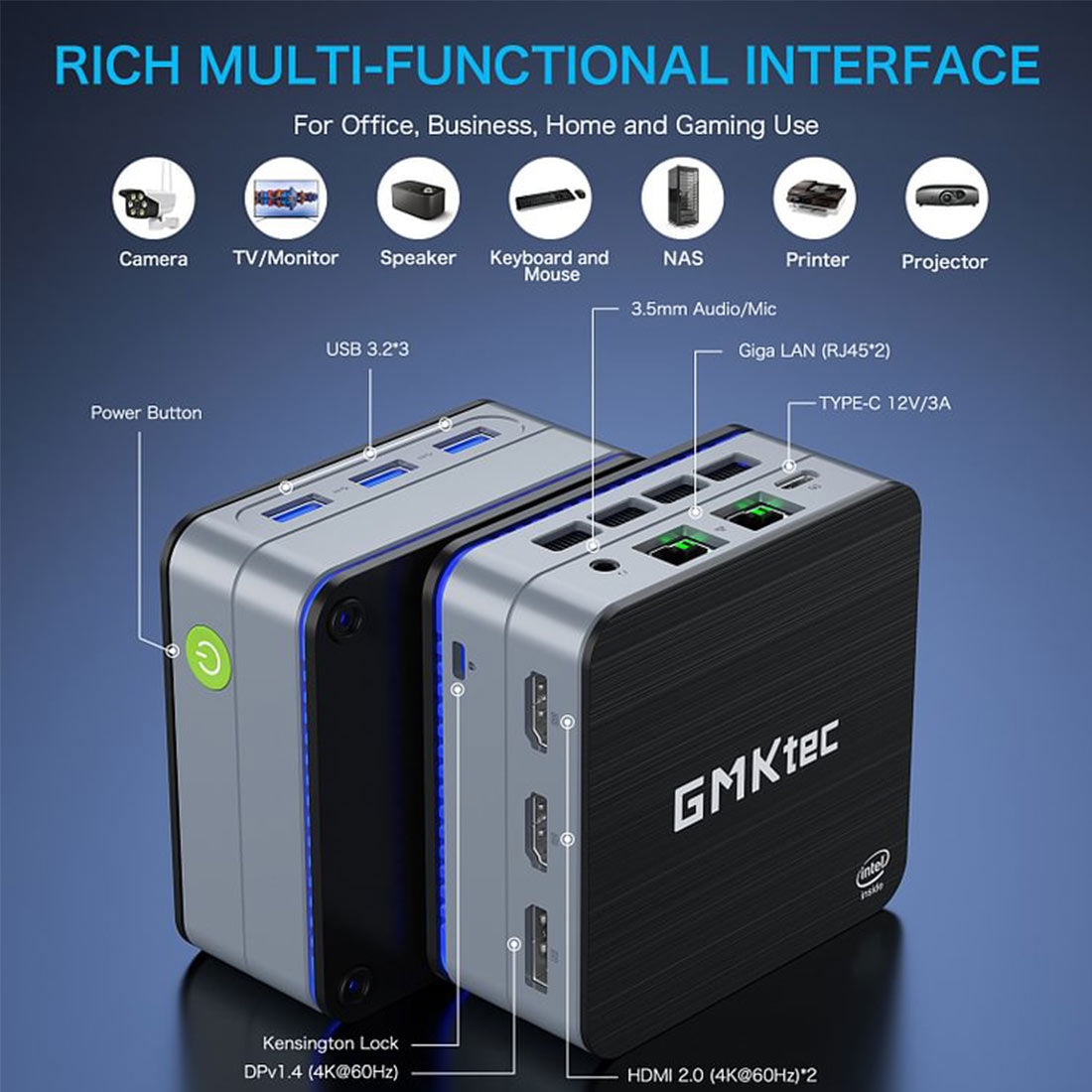 GMKtec NucBox G2 Gaming Mini PC Computer N100 | Mechdiy