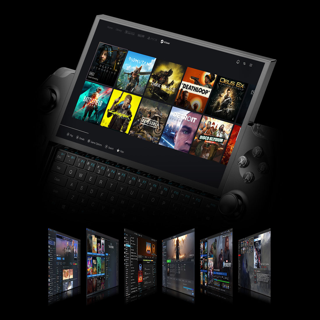 GPD WIN4 2025 8840U 6-Inch Windows 11 Handheld Game Console | Mechdiy
