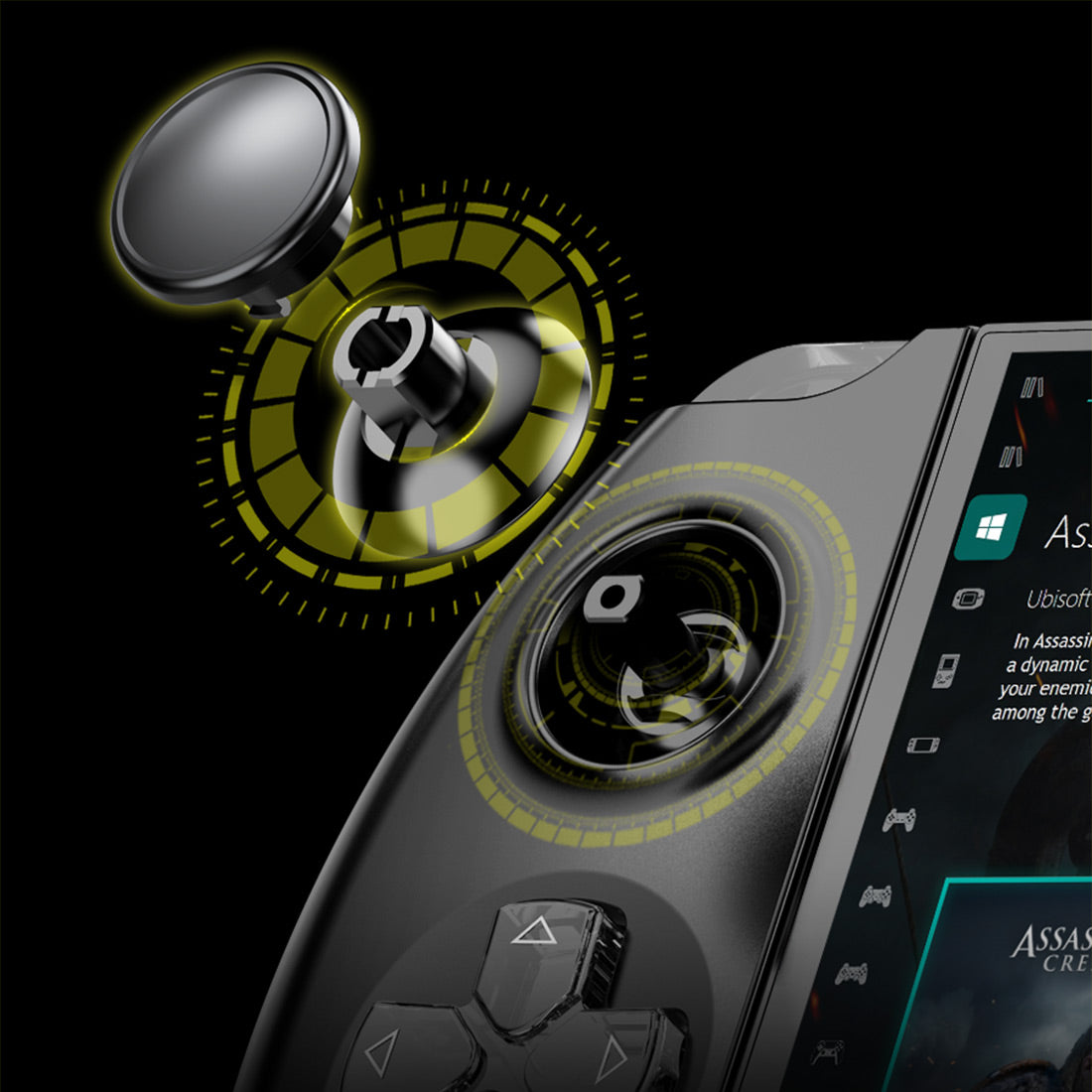 External Console Window GPD WIN4 2025 8840U 6-Inch Windows 11 Handheld Game Console | Mechdiy