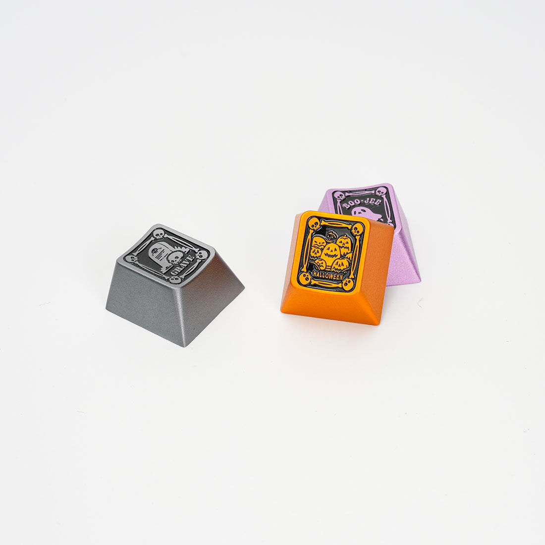Halloween Original-Profile 220-Grit Aluminum Alloy Keycaps