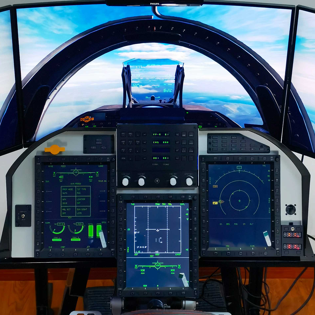 Jf Color Code JF-17/FA-18C/F16 MFCD Multi-Function Color Display | Mechdiy