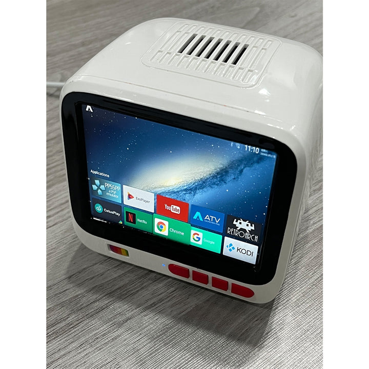 Mechdiy 4-Inch High-Resolution Retro Mini Android TV & Classic Game Console - Mechdiy