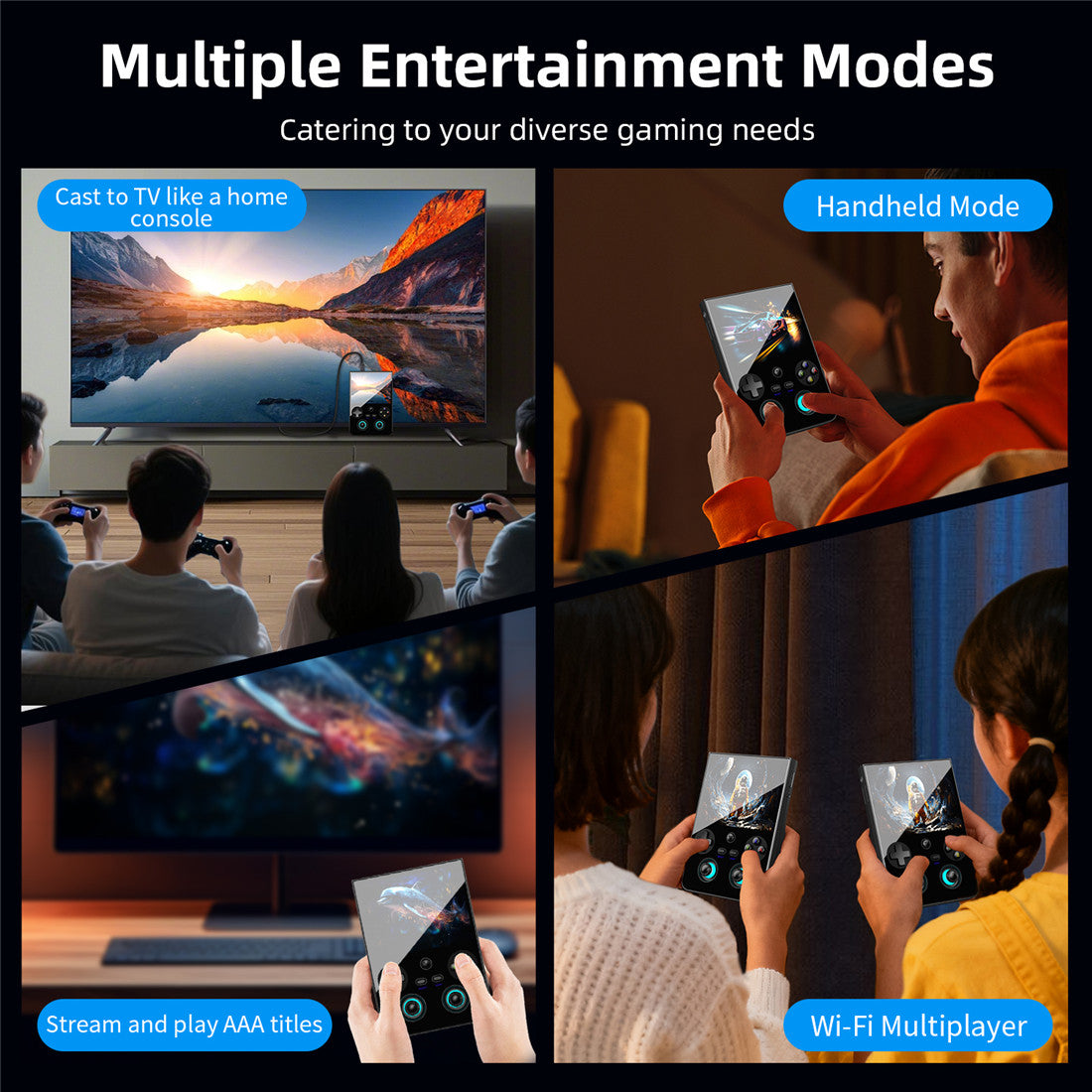 Anbernic RG477V Vertical Handheld Game Console