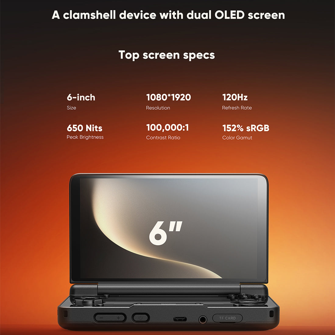 AYN Thor Dual OLED High Refresh Retro Handheld Game Console