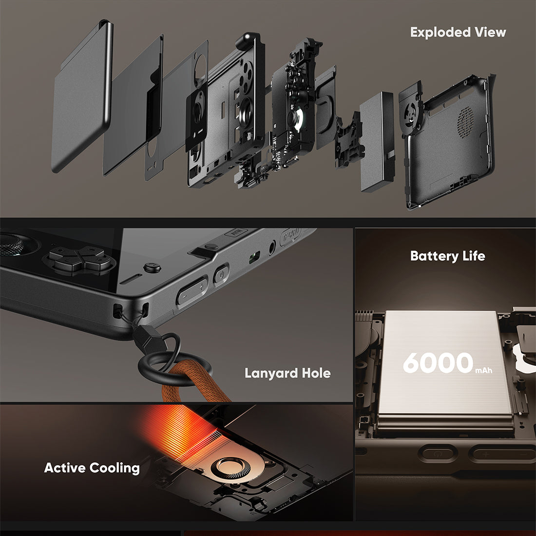 AYN Thor Dual OLED High Refresh Retro Handheld Game Console