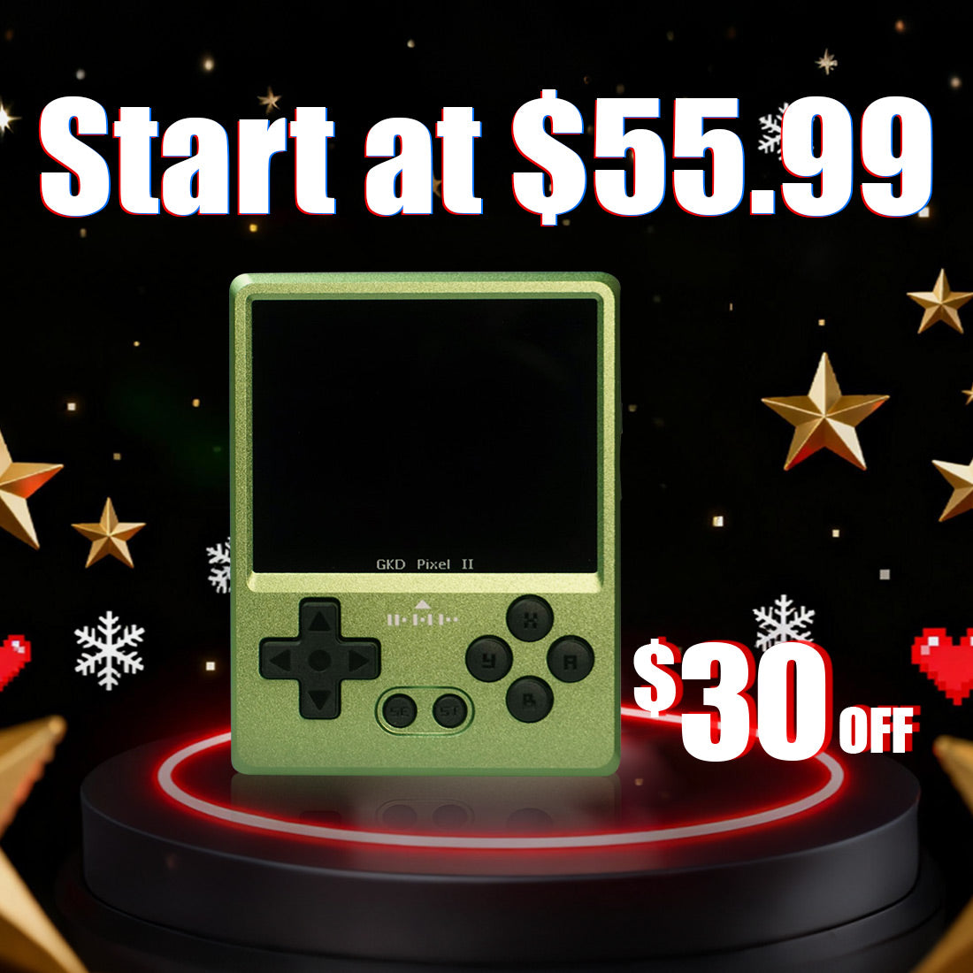 2025 GKD PIXEL 2 Metal Portable Handheld Game Console