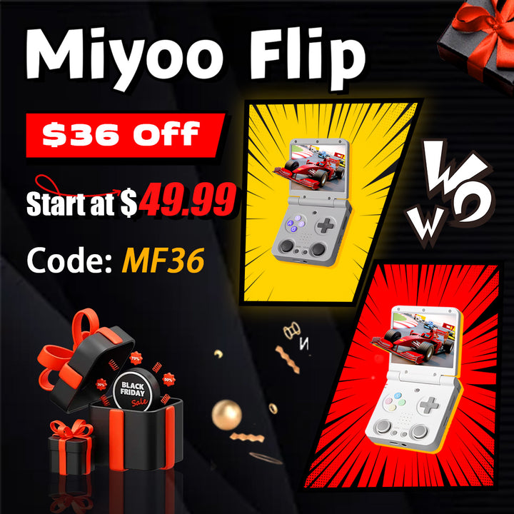Miyoo Flip V2 Retro Handheld Game Console - Mechdiy