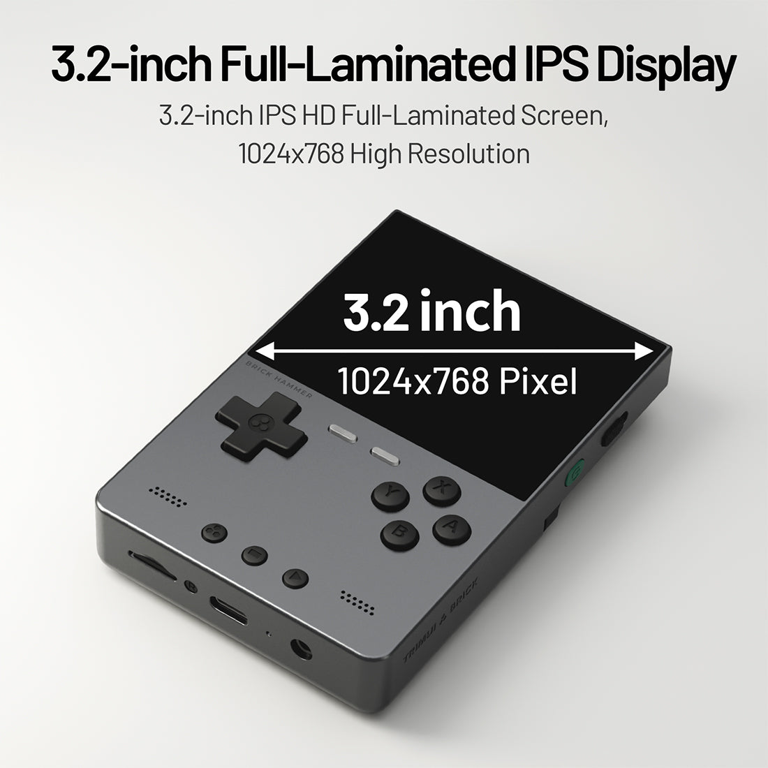 TRIMUI Brick Hammer Retro Handheld Game Console - Mechdiy