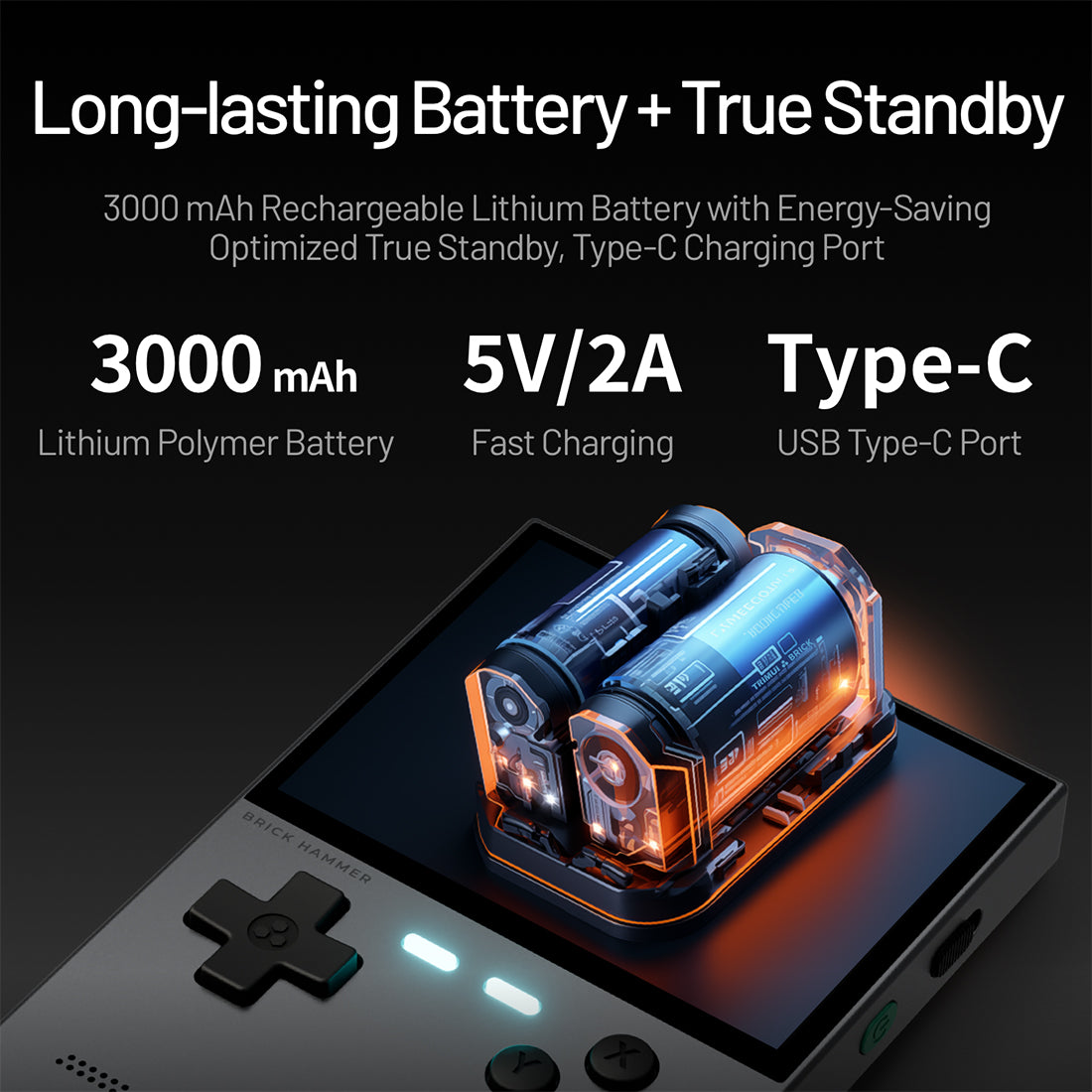 TRIMUI Brick Hammer Retro Handheld Game Console - Mechdiy