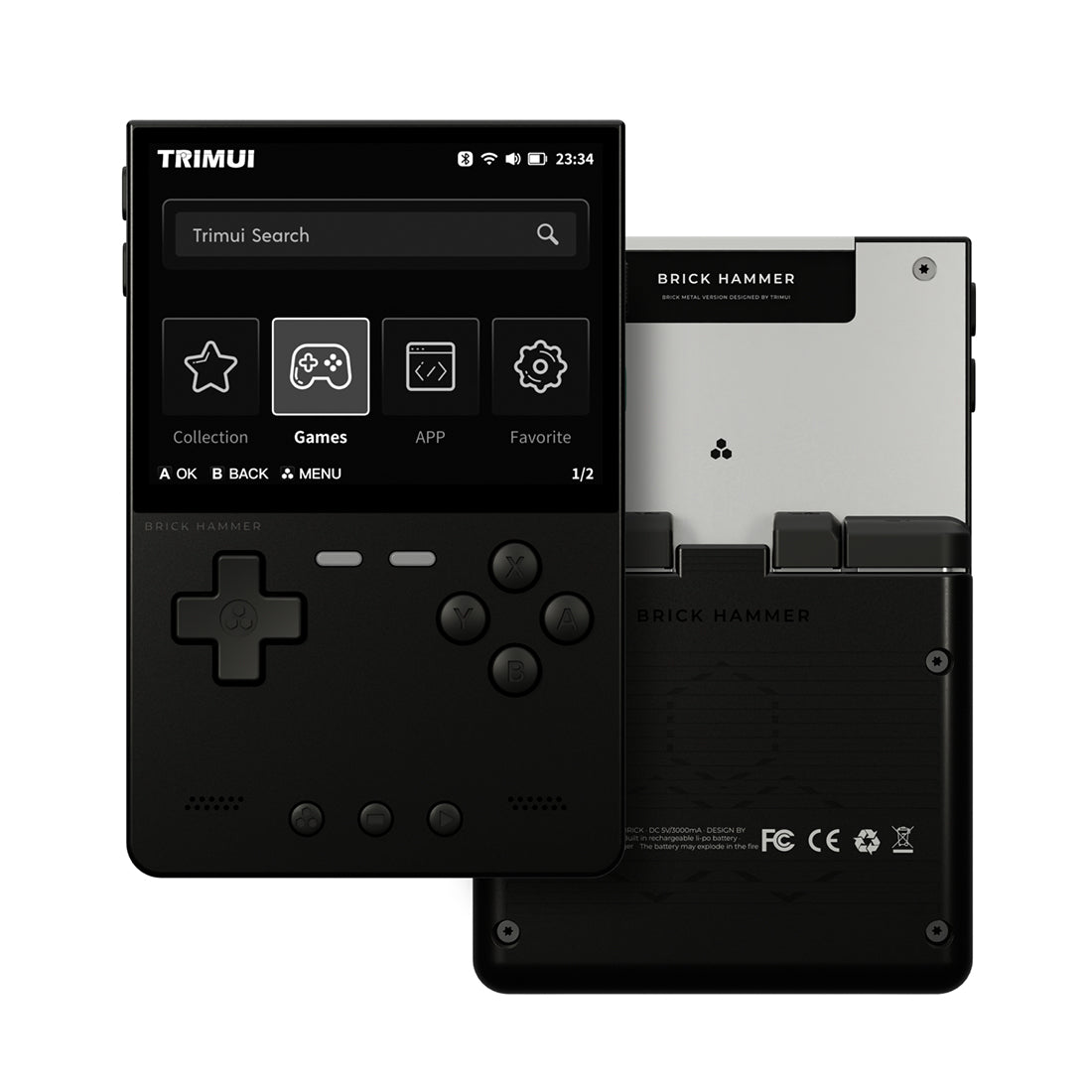 TRIMUI Brick Hammer Retro Handheld Game Console - Mechdiy