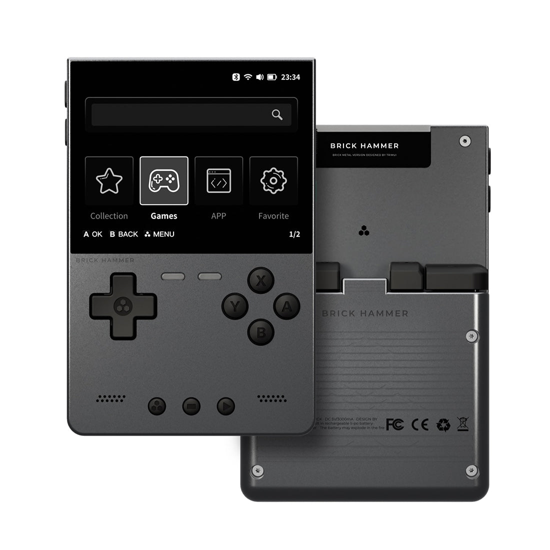 TRIMUI Brick Hammer Retro Handheld Game Console - Mechdiy