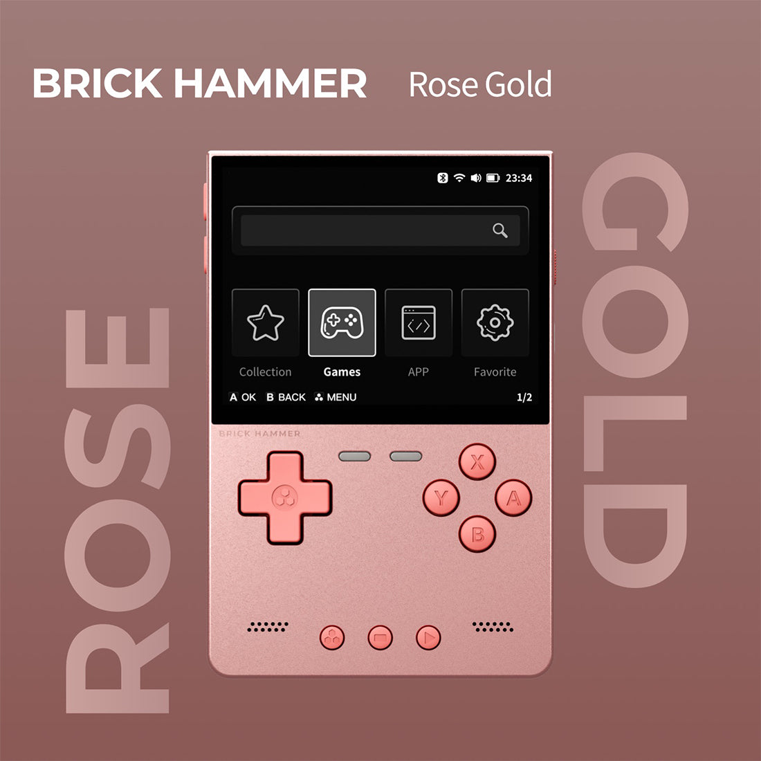 TRIMUI Brick Hammer Retro Handheld Game Console - Mechdiy