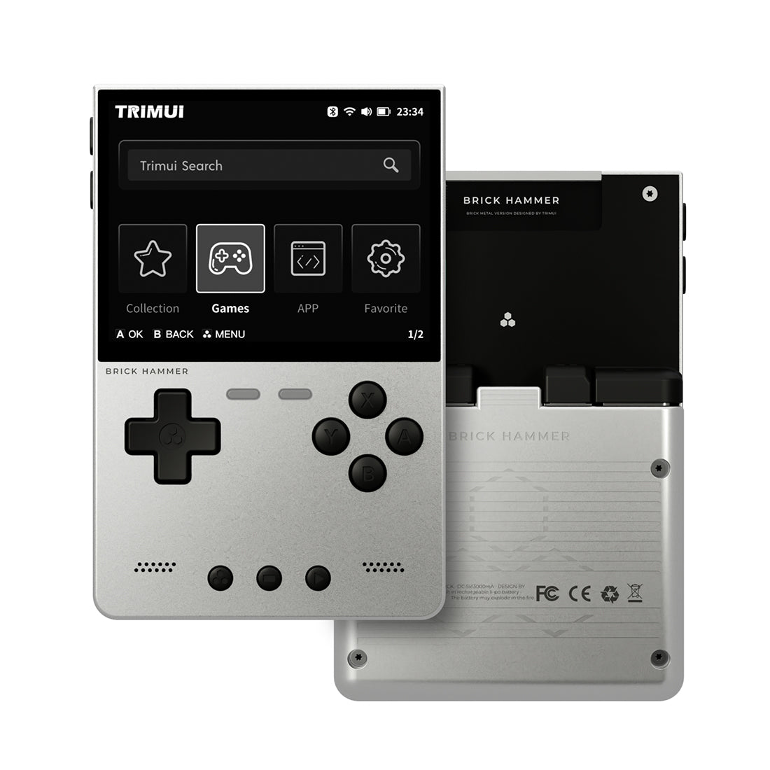 TRIMUI Brick Hammer Retro Handheld Game Console - Mechdiy