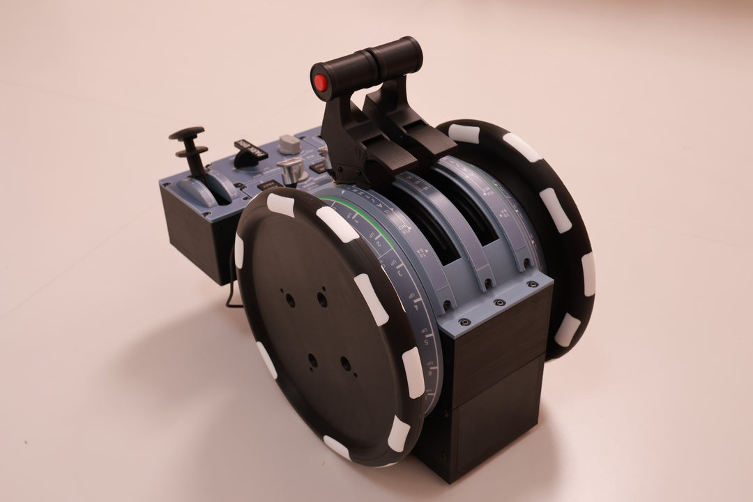 D107 A320/A310/A190 Motorized Throttle-Quadrant for Flight Sim - Backlit Edition - Mechdiy
