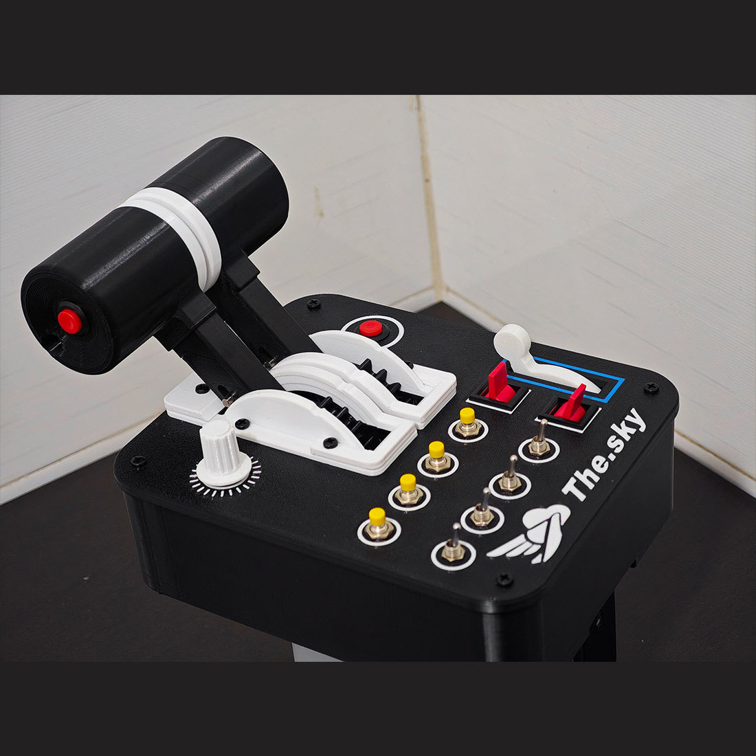 Flight Simulation Throttle-Controller | Mechdiy