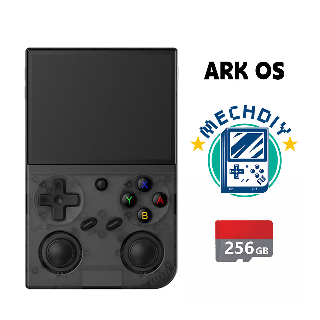 G350 3.5-Inch Vertical Retro Handheld Gaming Console - Mechdiy