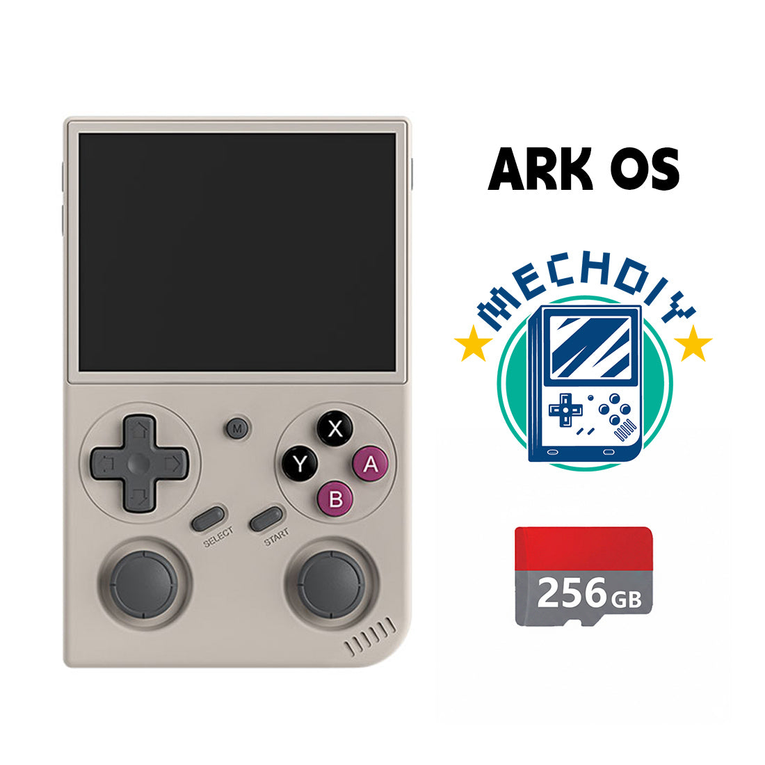 G350 3.5-Inch Vertical Retro Handheld Gaming Console - Mechdiy