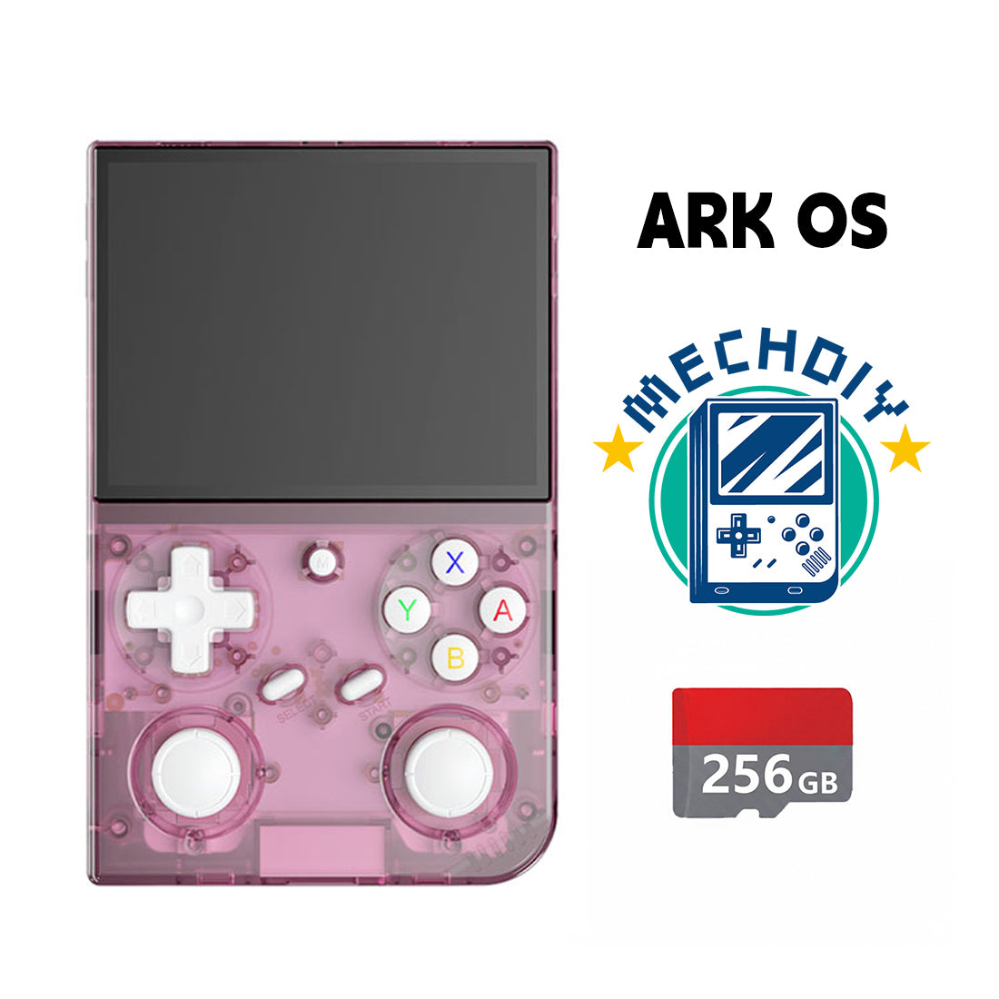 G350 3.5-Inch Vertical Retro Handheld Gaming Console - Mechdiy