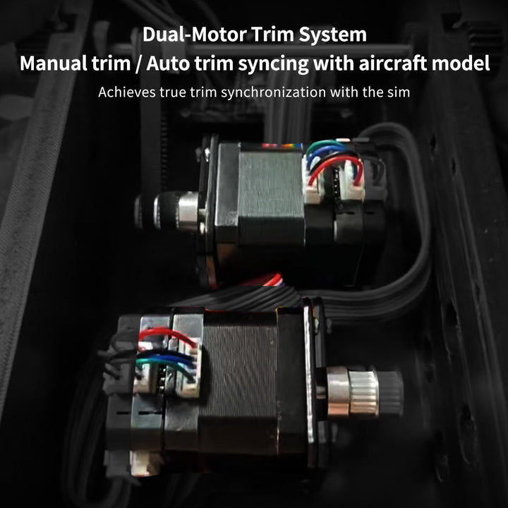 Hoowalt D107 A320/A310/A190 Motorized Throttle-Quadrant for Flight Sim - Backlit Edition - Mechdiy