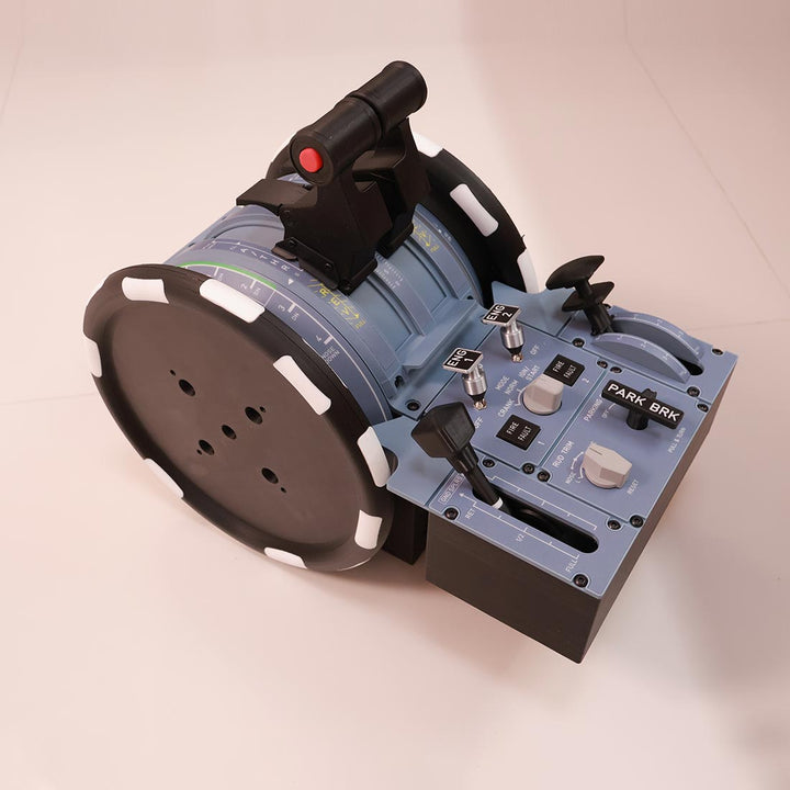 Hoowalt D107 A320/A310/A190 Motorized Throttle-Quadrant for Flight Sim - Backlit Edition - Mechdiy