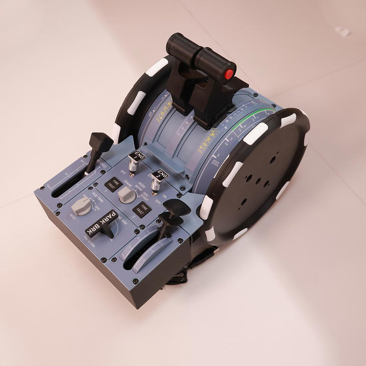 Hoowalt D107 A320/A310/A190 Motorized Throttle-Quadrant for Flight Sim - Backlit Edition - Mechdiy