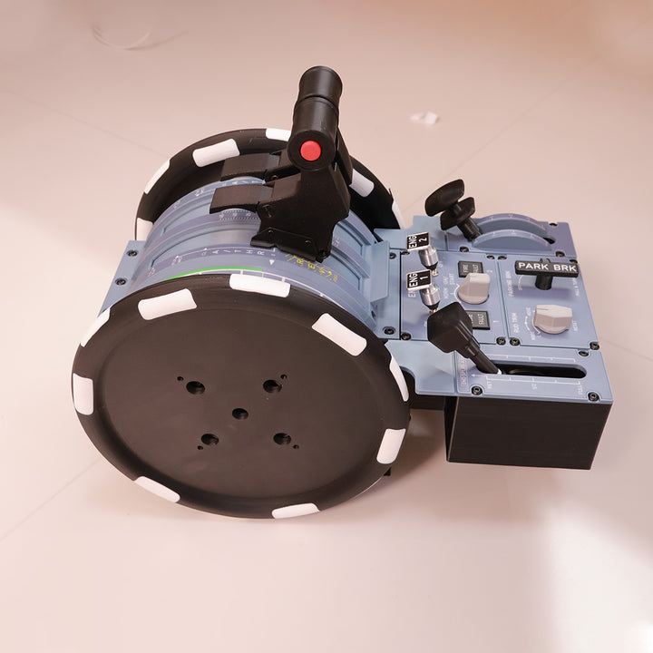 Hoowalt D107 A320/A310/A190 Motorized Throttle-Quadrant for Flight Sim - Backlit Edition - Mechdiy