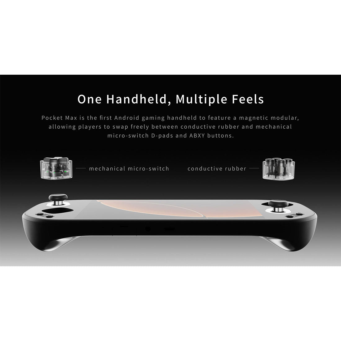 MANGMI Pocket Max Handheld Game Console - Mechdiy