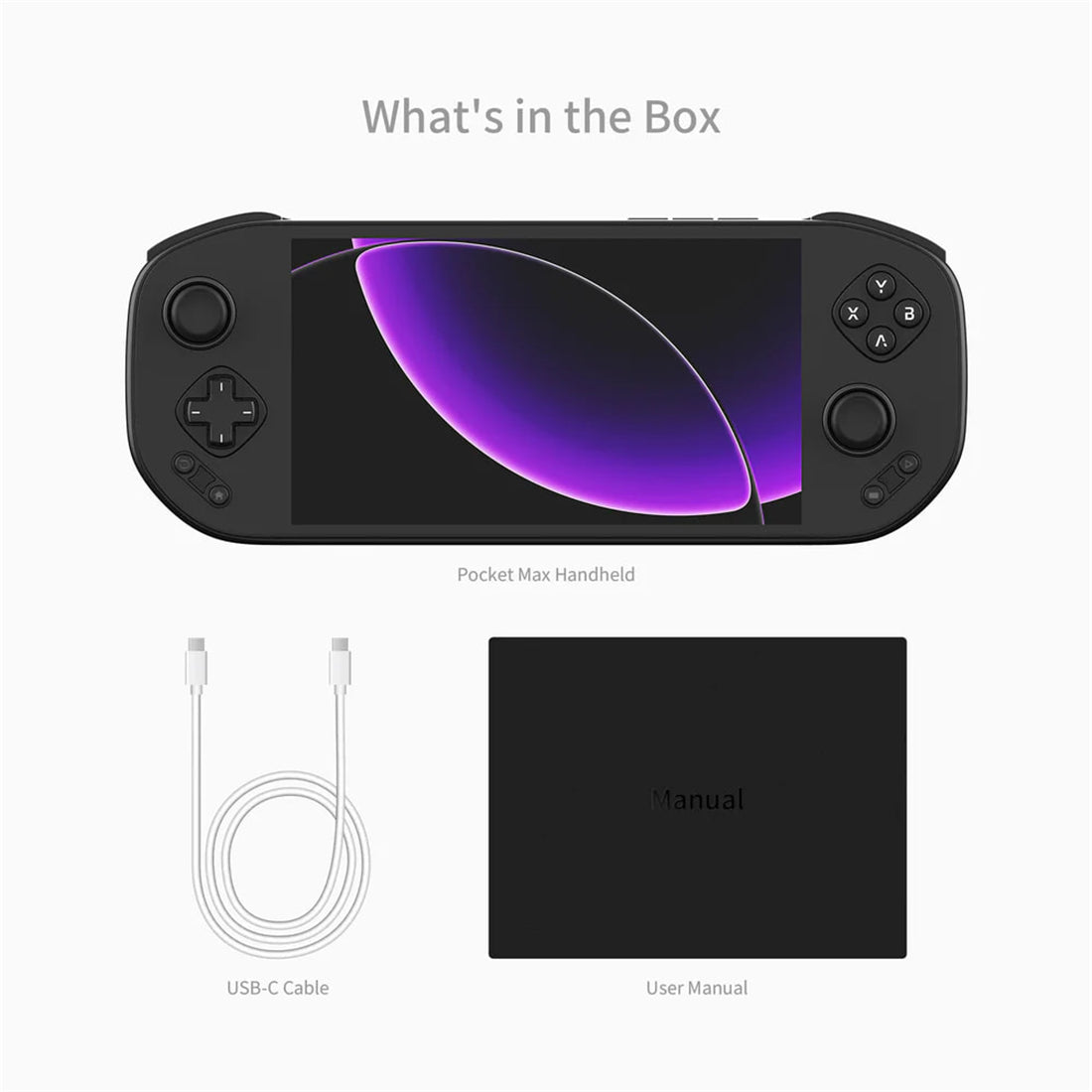 MANGMI Pocket Max Handheld Game Console - Mechdiy