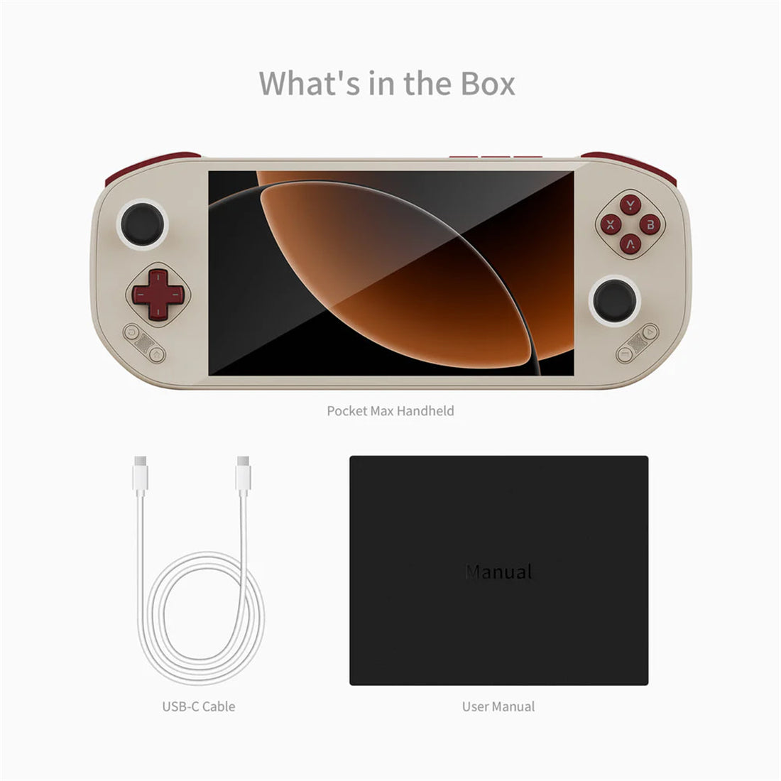 MANGMI Pocket Max Handheld Game Console - Mechdiy