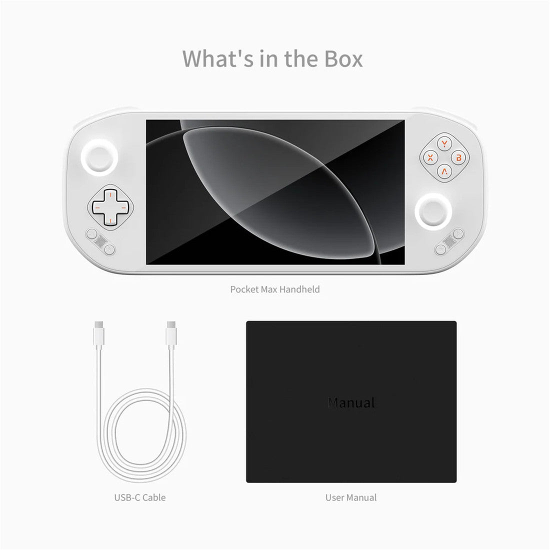 MANGMI Pocket Max Handheld Game Console - Mechdiy