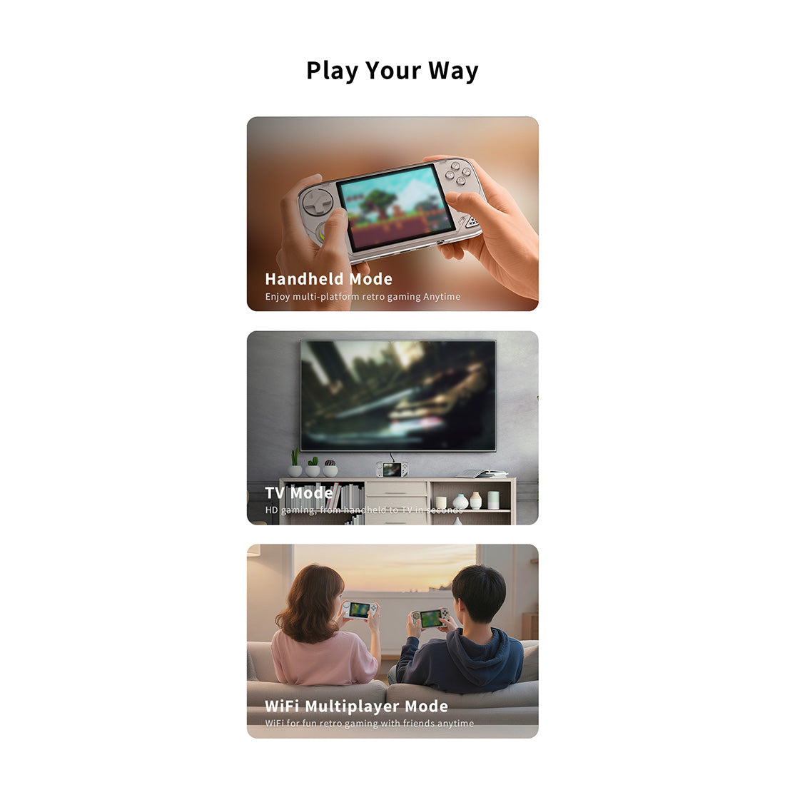 MINILOONG Pocket Retro Handheld Game Console - Mechdiy