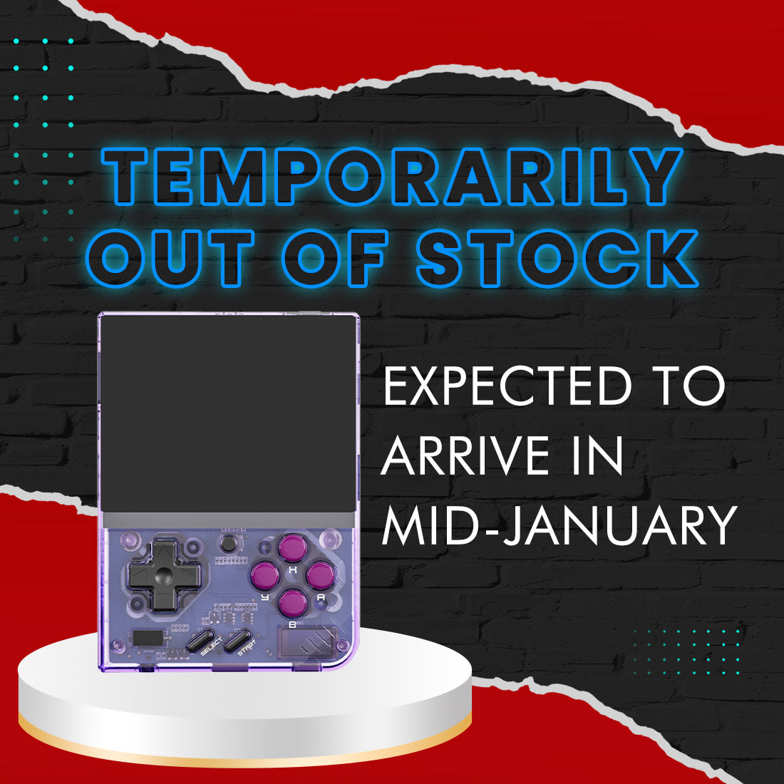 Miyoo Mini Plus Onion OS Retro Handheld Game Console