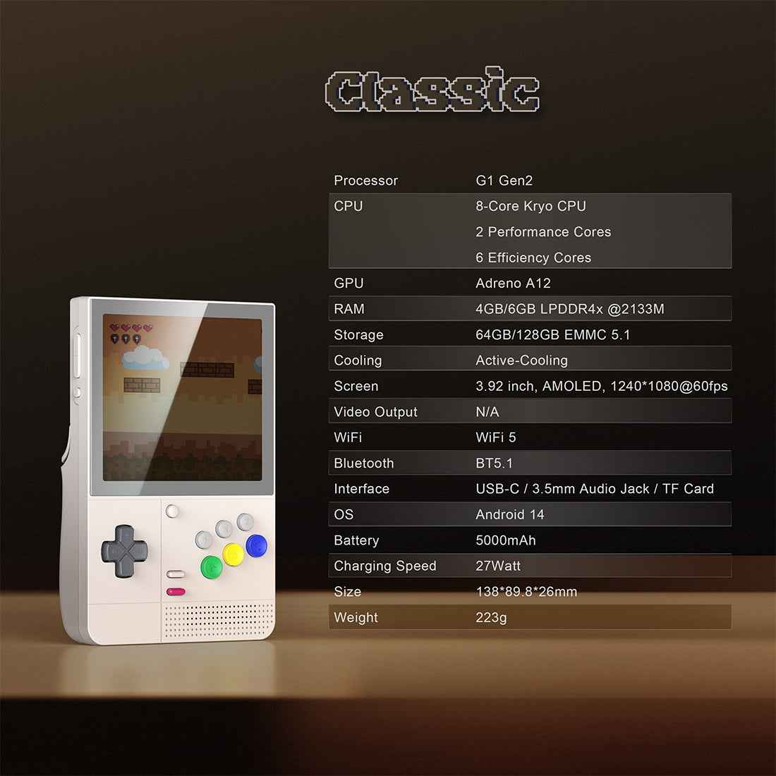 Pocket Console Retroid Pocket RP Classic Retro Handheld Game Console | Mechdiy