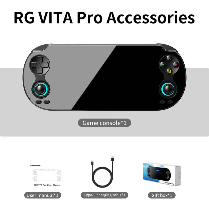RG VITA PRO Dual System Retro Handheld Game Console - Mechdiy