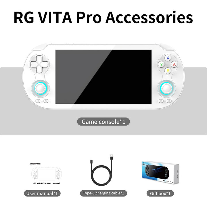RG VITA PRO Dual System Retro Handheld Game Console - Mechdiy