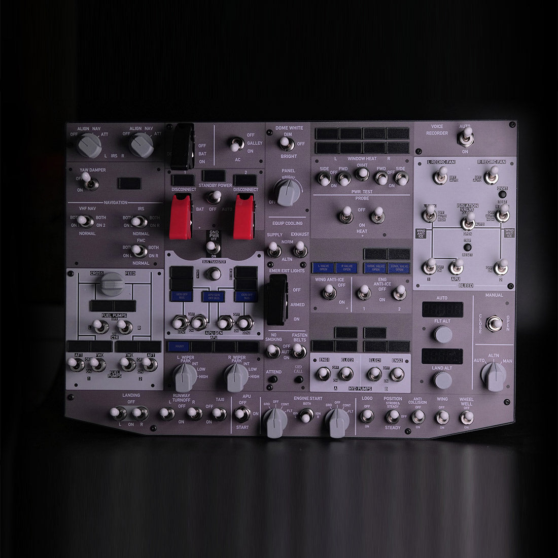 Rowsfire B107 B737 Light OVHD OVERHEAD Panel for MSFS 2020/2024(Pre-Sale) - Mechdiy