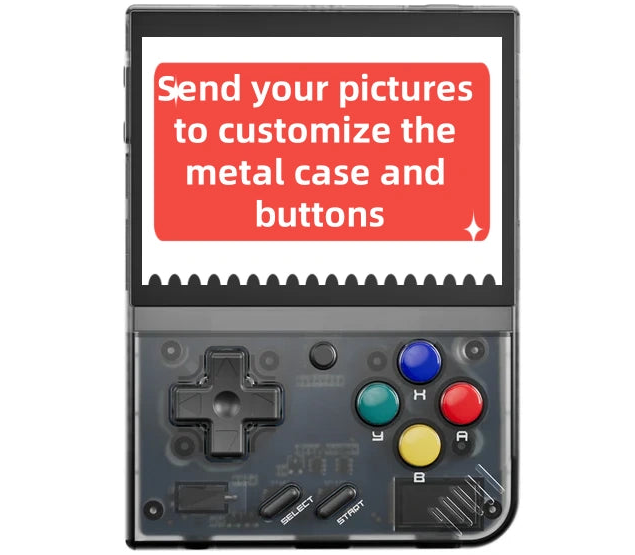 New Metal Miyoo Mini Plus Retro Handheld Game Console