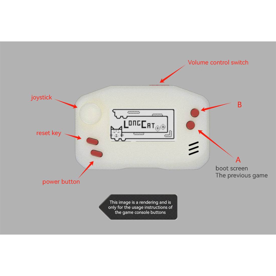 Mini Handheld Game Console
