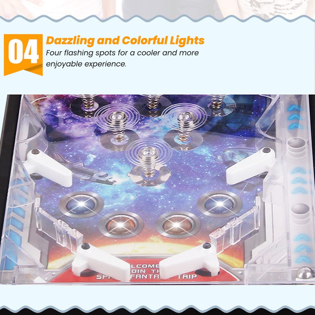 Mini Pinball Game Machine Desktop Ball Shooting Toy | Mechdiy