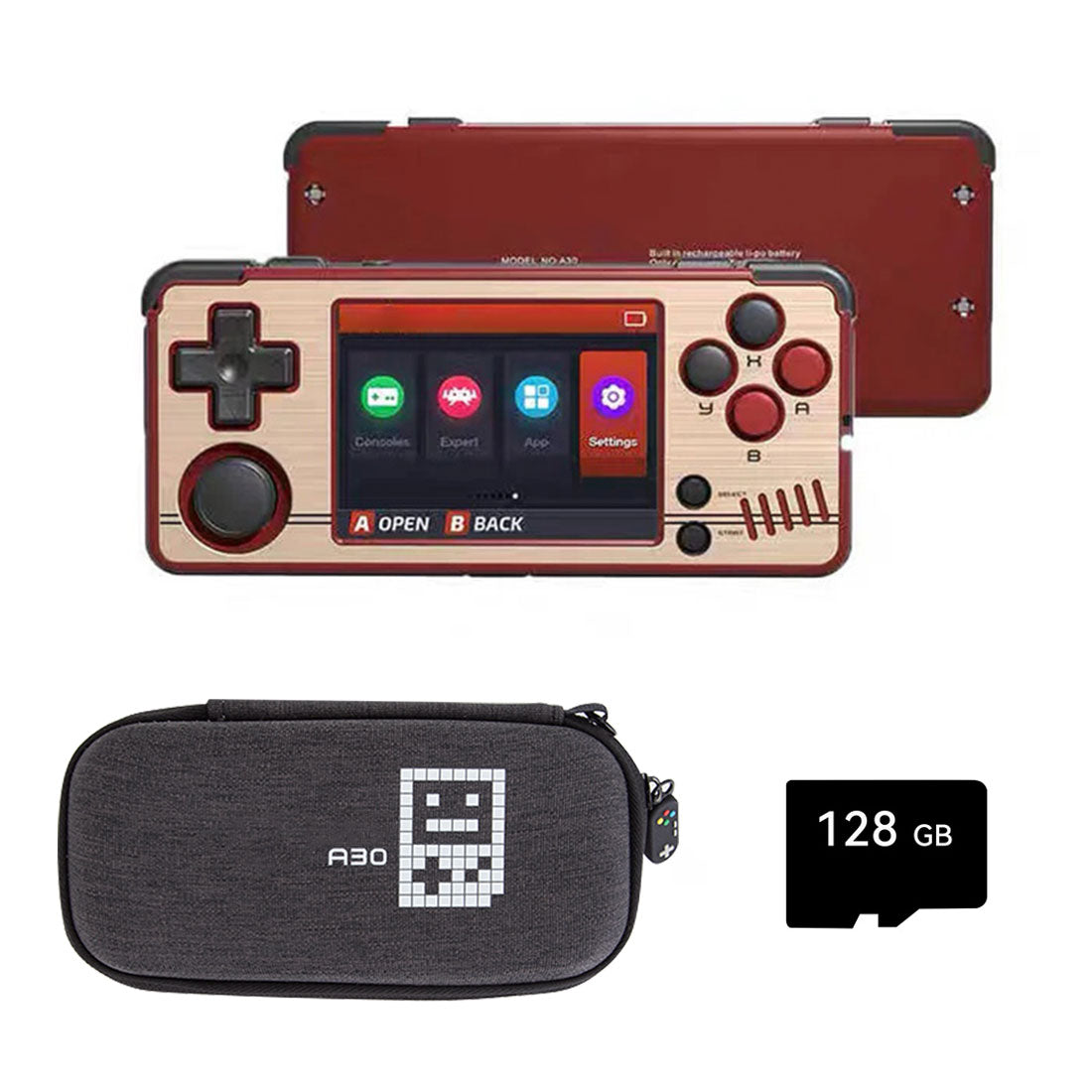 Miyoo A30 Retro Handheld Gaming Console - Mechdiy