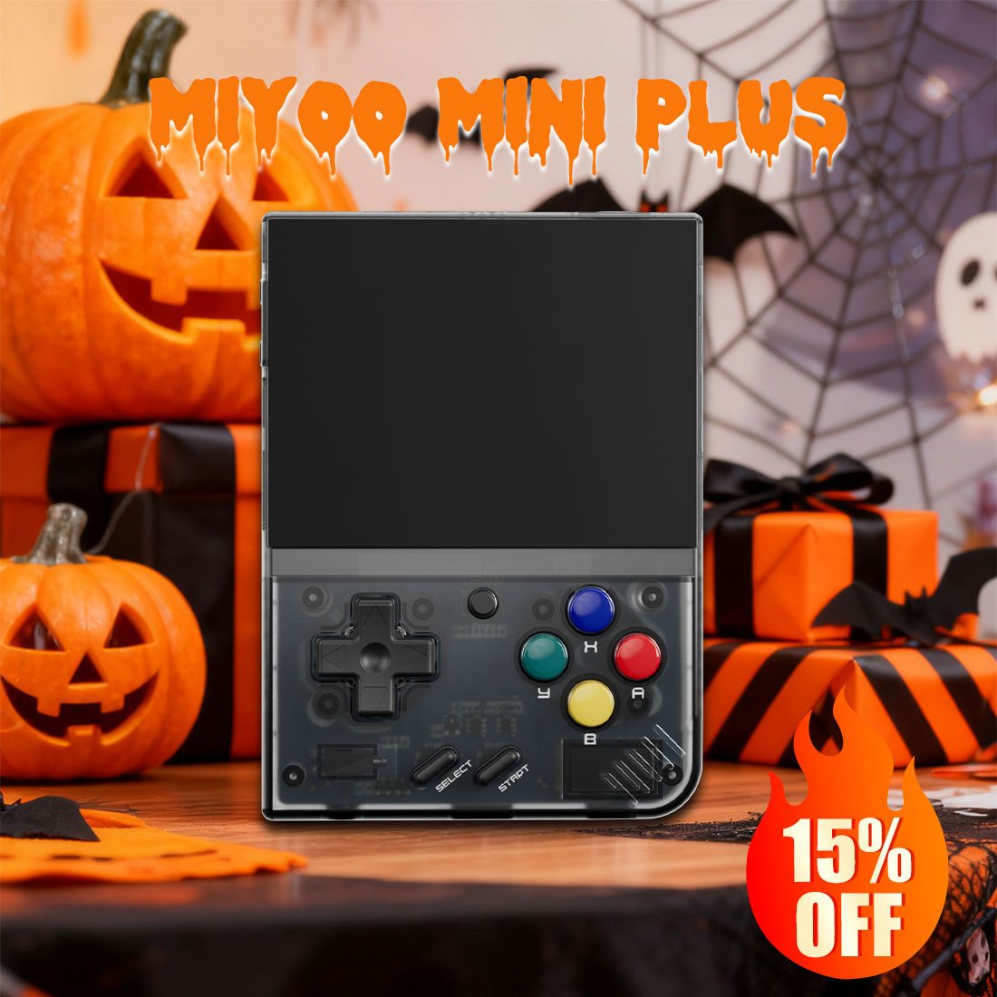 Miyoo Mini Plus Retro Handheld Game Console | Mechdiy