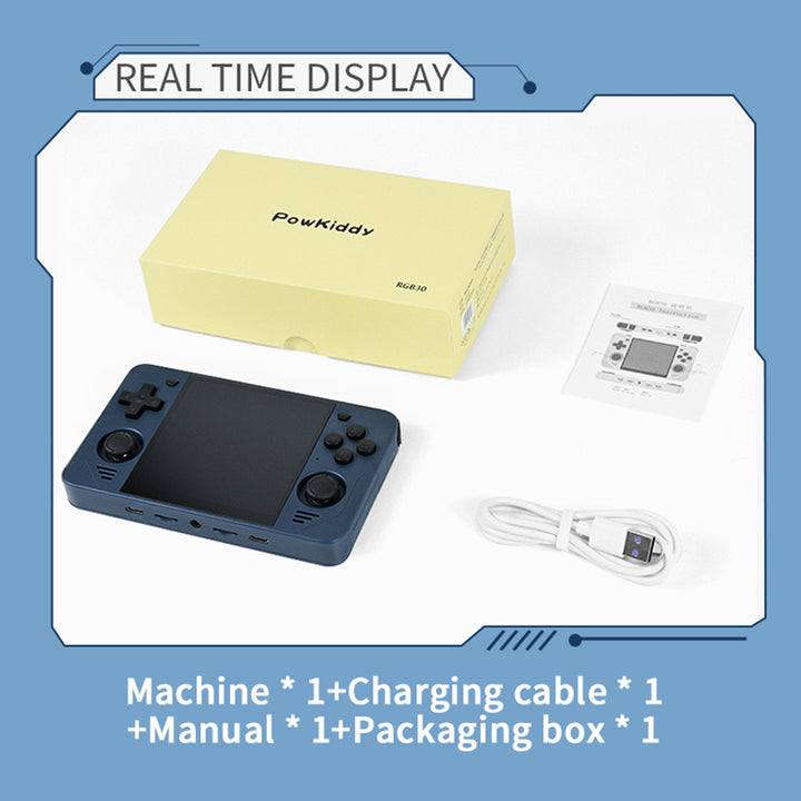 Powkiddy RGB30 Retro Handheld Gaming Console - Mechdiy