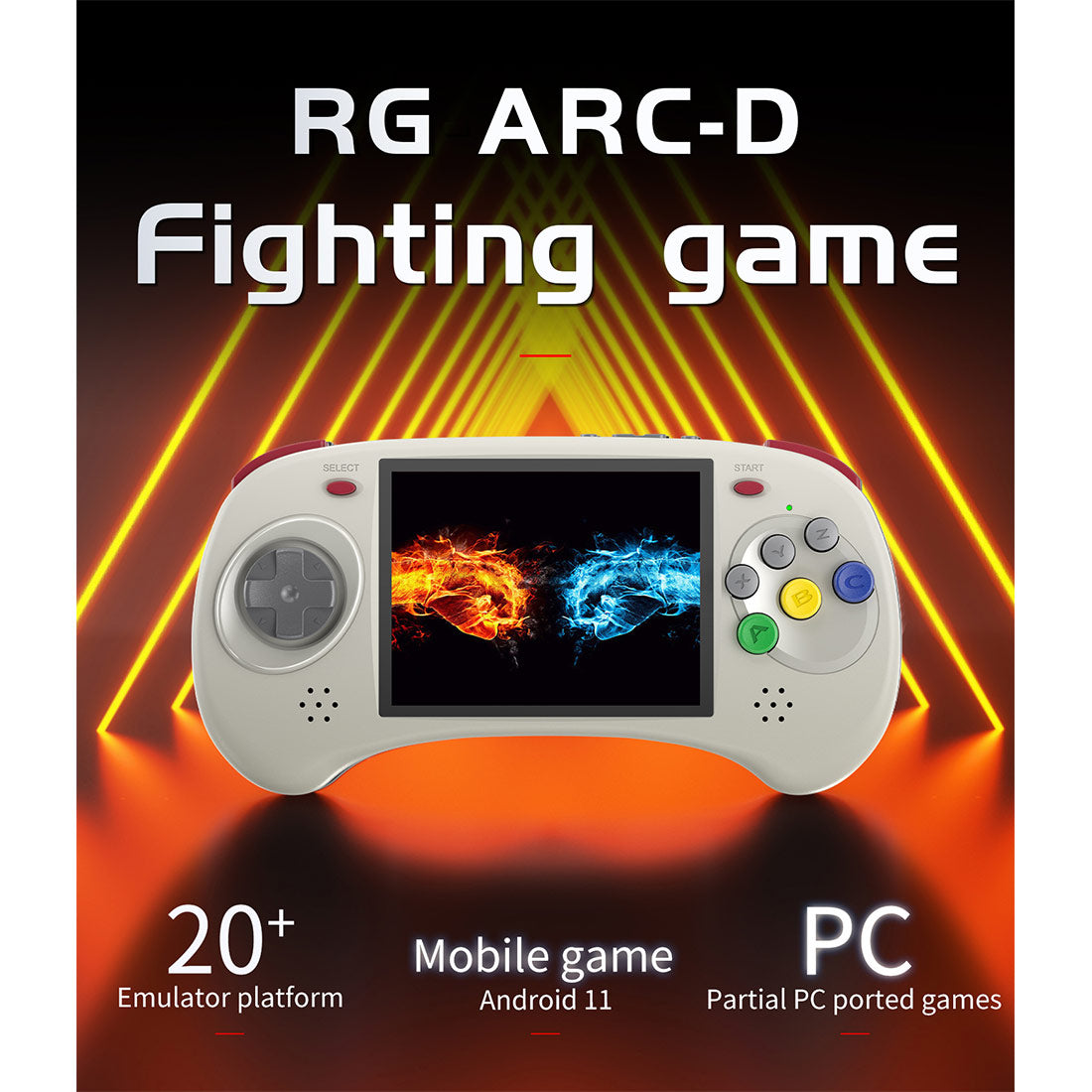 RG ARC-D Six-Key Game Console - Mechdiy