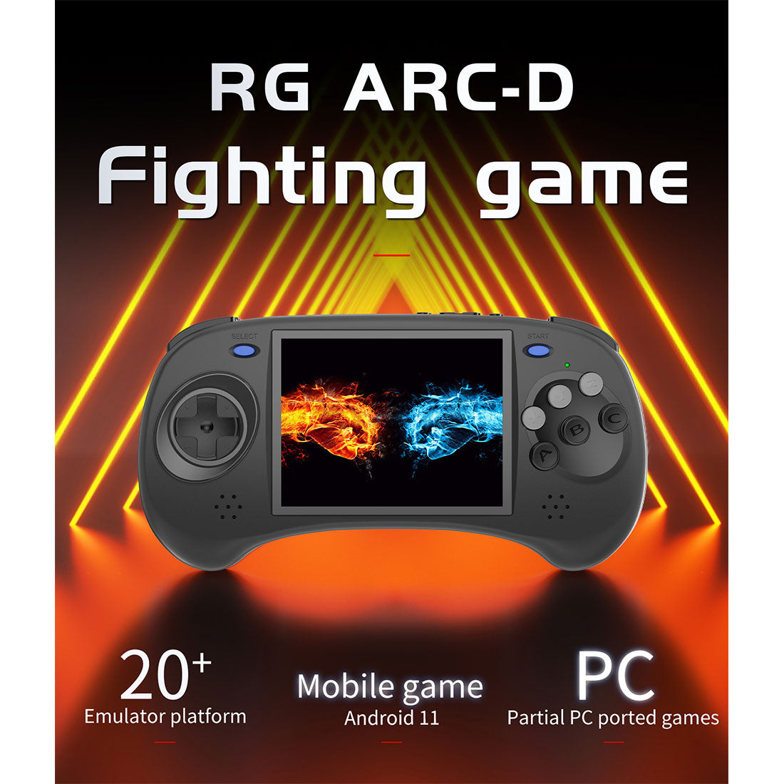 RG ARC-D Six-Key Game Console - Mechdiy