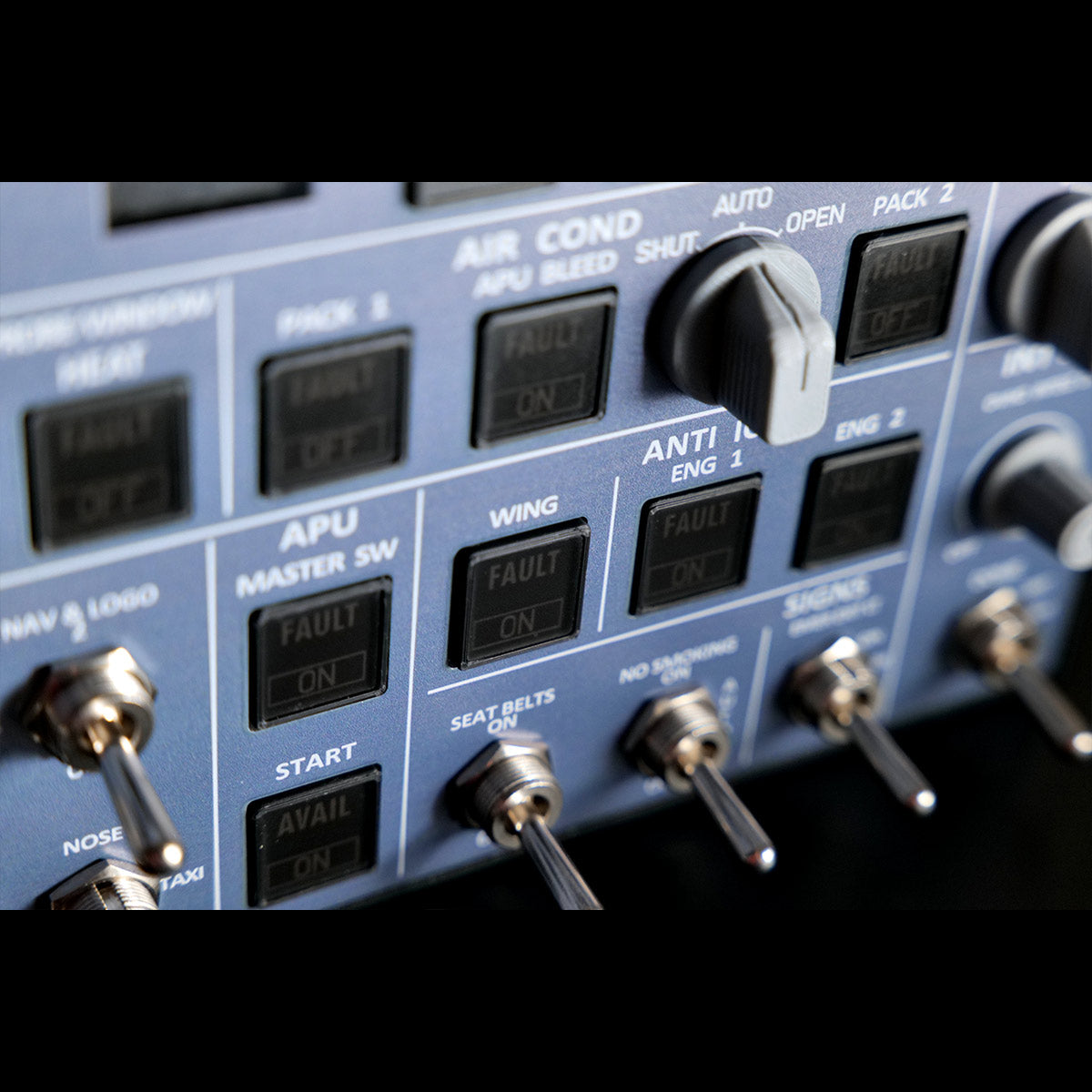 Rowsfire A107 A320pro/A320 MAX Light Overhead Panel (OVH)-Presale