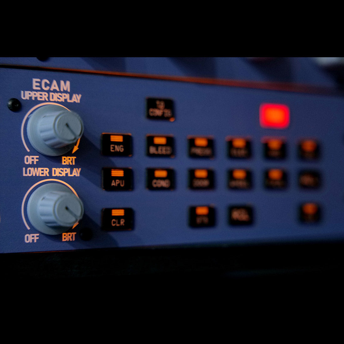 Rowsfire A109 ATT-ADIRS-EIS Integrated Panel (A320/A310/A350) - For MSFS 2020/2024, Fenix, FBW & ini