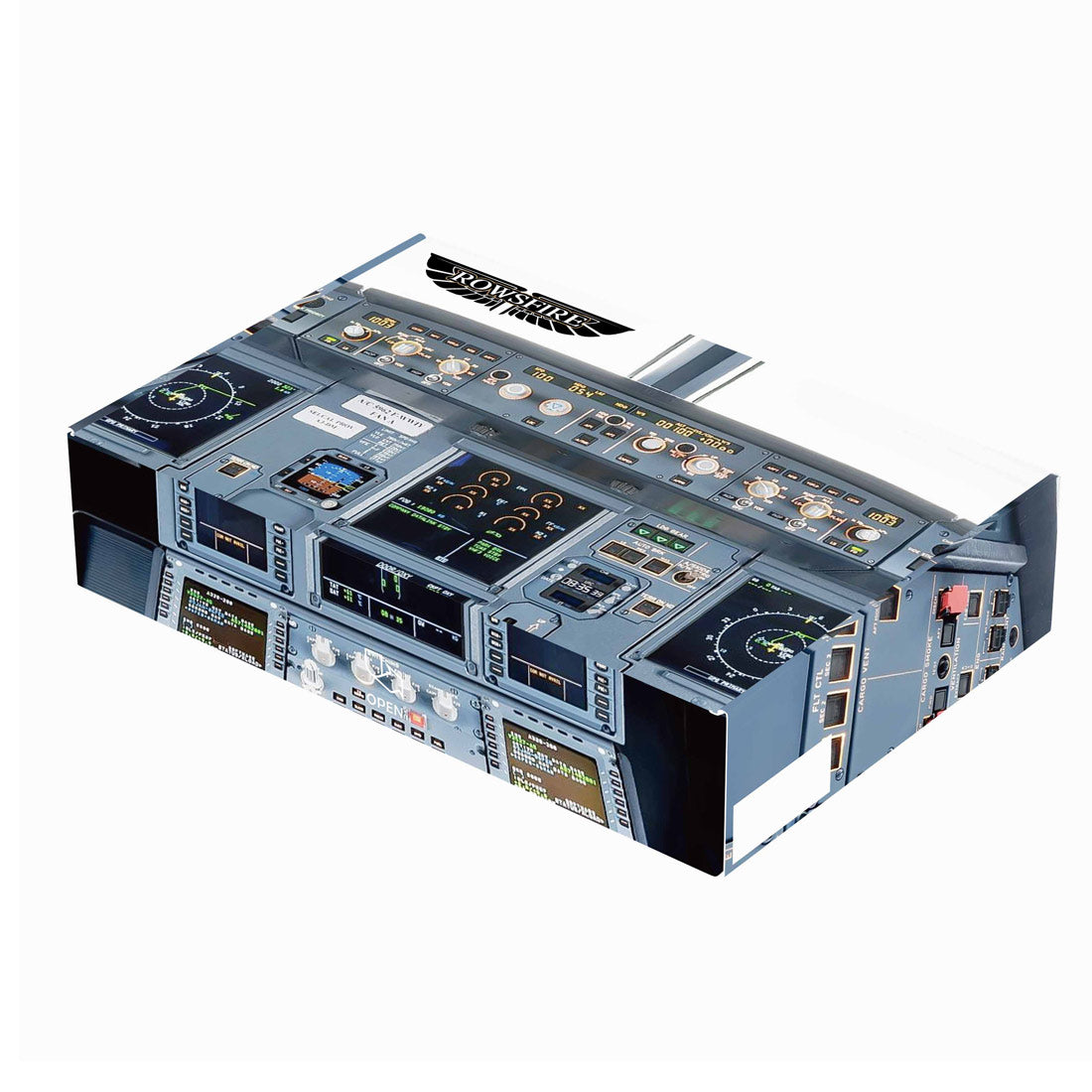 Panel Overhead A107 Para Flight Simulator MSFS 2020/2024 - Retroiluminación, Metal, Interruptores Táctiles, Compatible Con A320/A330